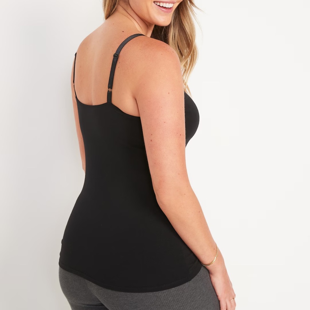 2 Pack Old Navy First Layer Nursing Cami, Black A… - image 4